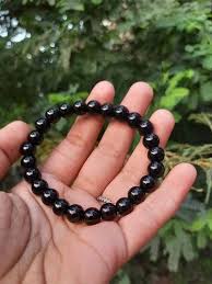 Black Agate Crystal Healing Bracelet