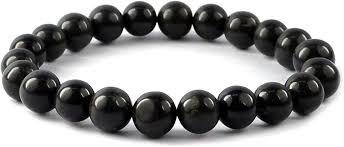 Black Agate Crystal Healing Bracelet